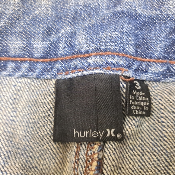 Hurley denim skirt. Size 3 - Picture 2 of 2